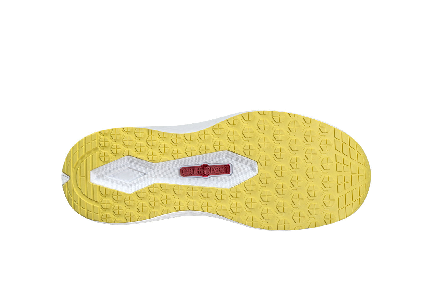 Orthofeet Relay Turquoise Yellow - sole