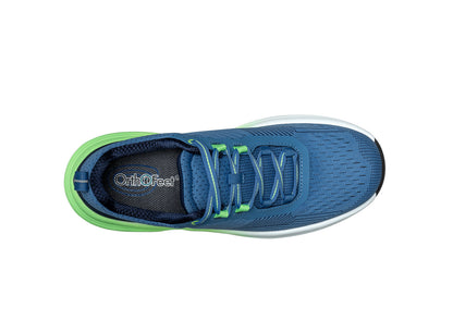 Orthofeet Relay Blue/Green - birds_eye