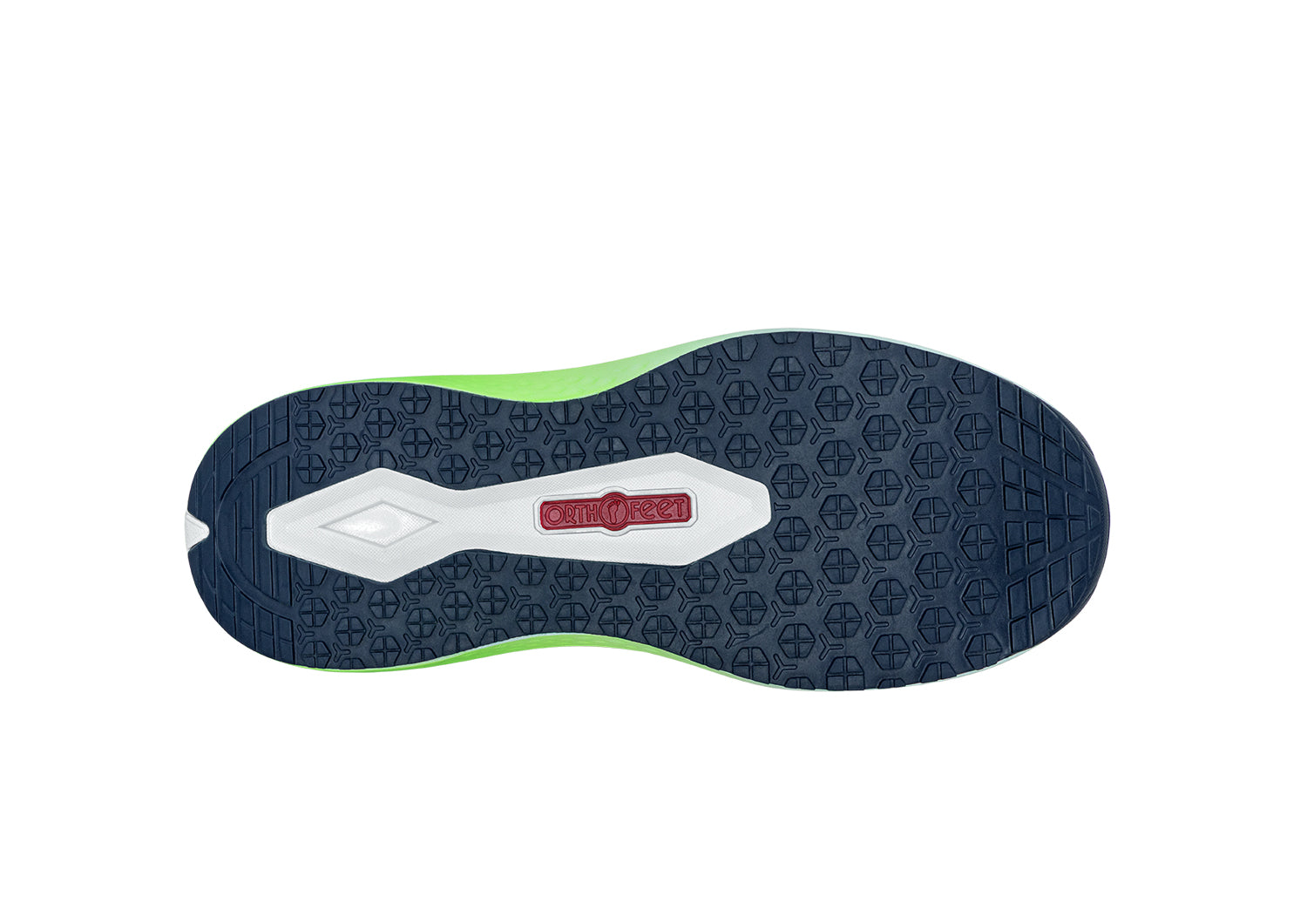 Orthofeet Relay Blue/Green - sole