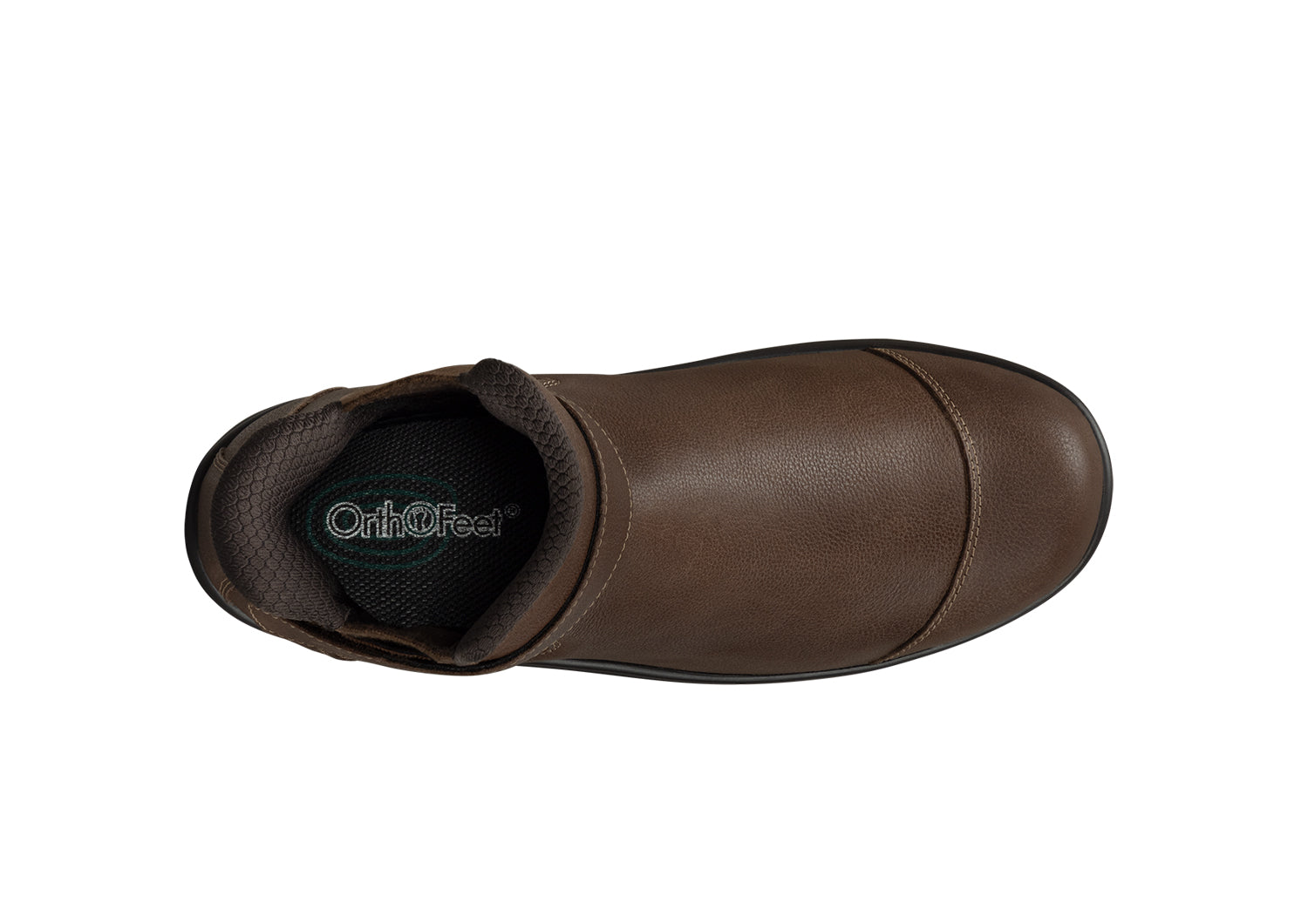 Orthofeet Blaire Hands-Free Chocolate - birds_eye