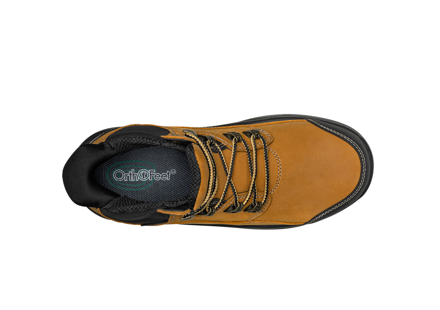 Orthofeet Quartz Hands-Free Work Boot Wheat - birds_eye