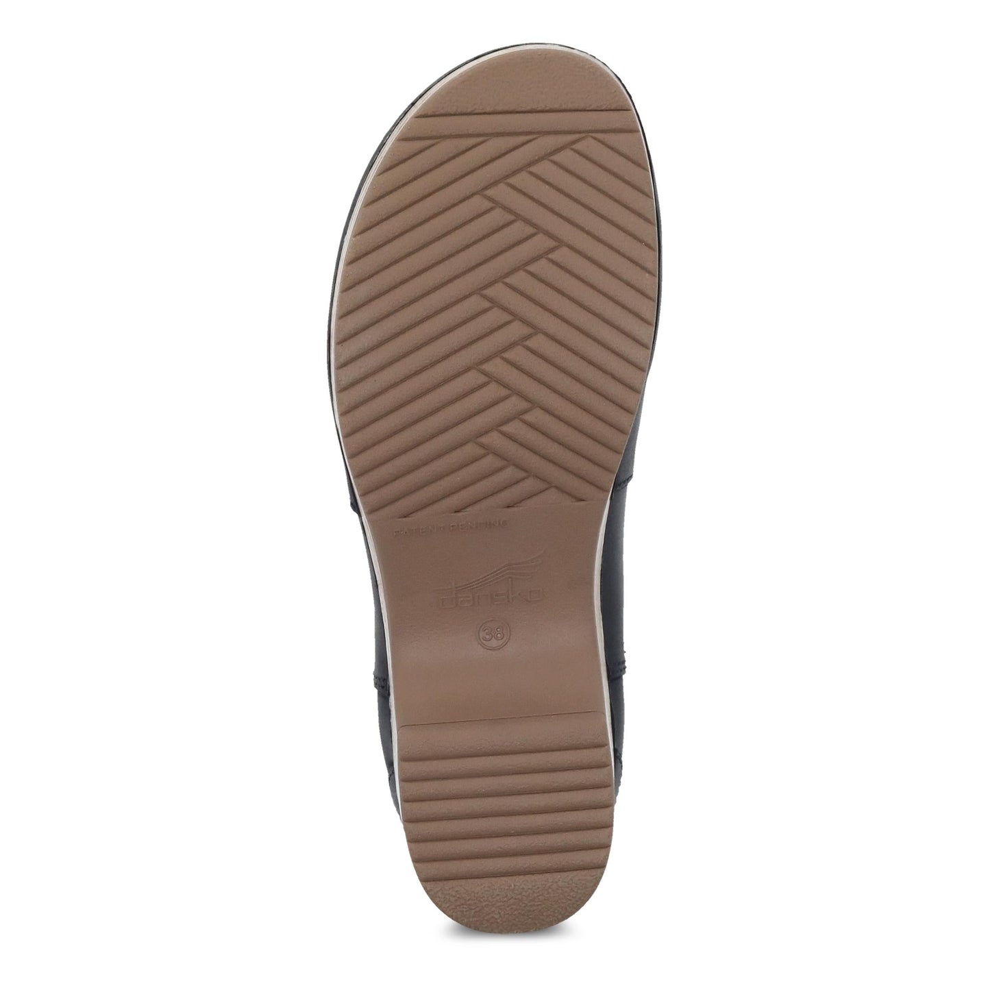 Dansko Becka - Women's Arch Support Boot - Black Oiled Pull Up Sole View