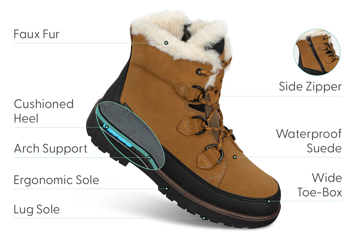 Orthofeet Stowe - Women's Winter Boot
