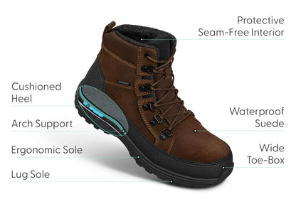 Orthofeet Stratton - Men's Water-Resistant Winter Boot