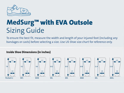 Darco MedSurg - Square Toe Medical Surgical Shoe