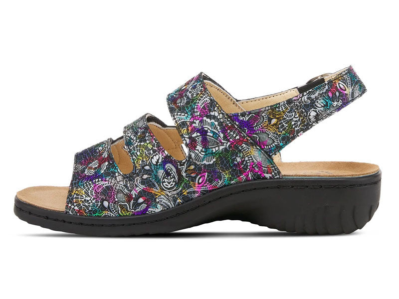 Flexus by Spring Step Acamar Floral - Women's Sandal