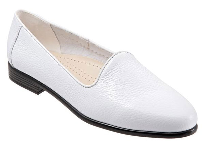 Trotters Liz Tumbled - Women's Casual Shoe White (T1807100)