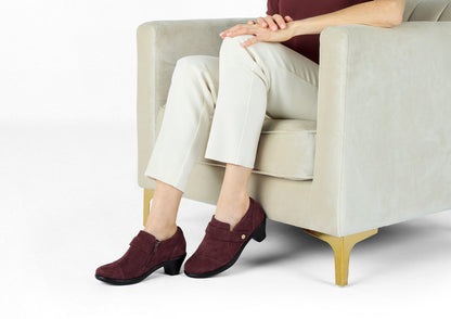 Orthofeet Eva Merlot - lifestyle