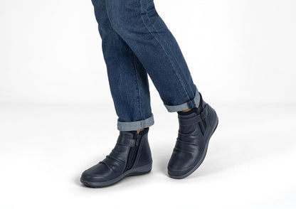 Orthofeet Heidi Navy - lifestyle