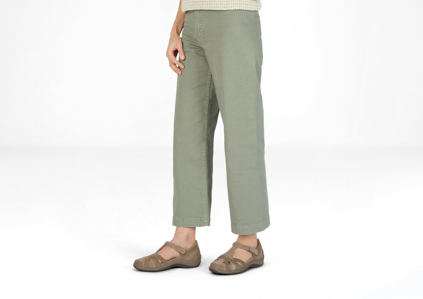 Orthofeet Juno Taupe - lifestyle