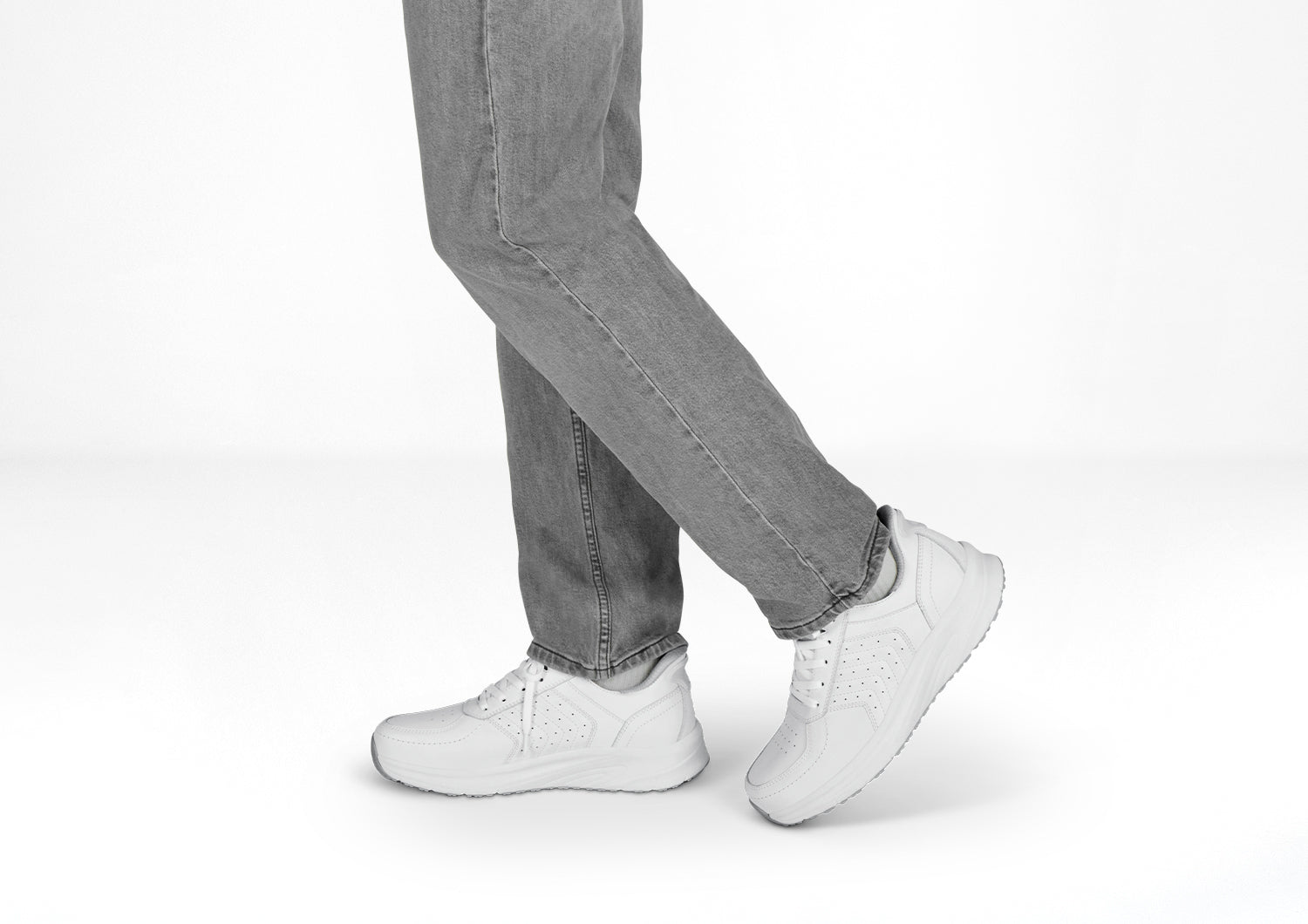 Orthofeet Navigate Hands-Free White - lifestyle