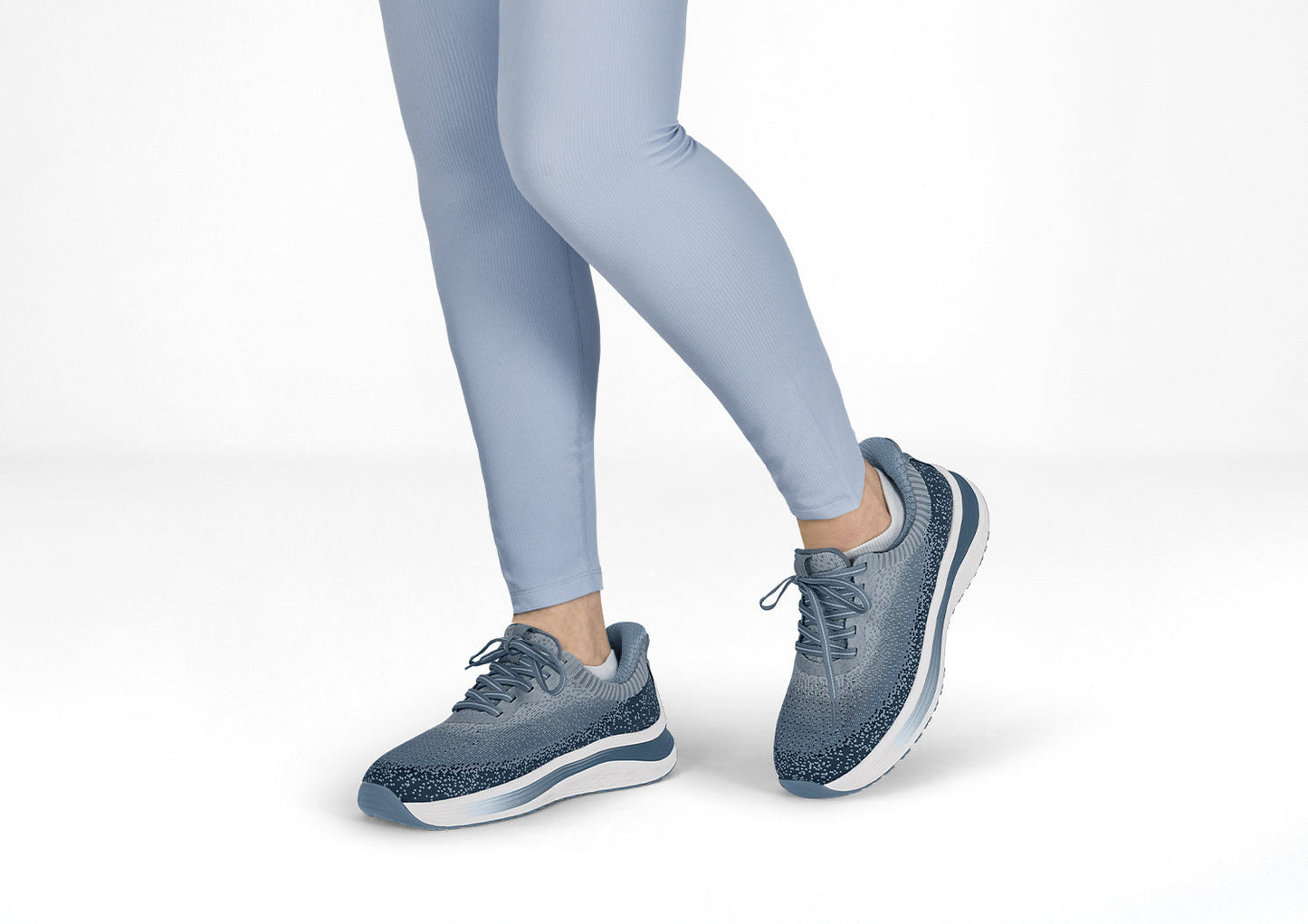 Orthofeet Nira Hands-Free Slate Blue - lifestyle