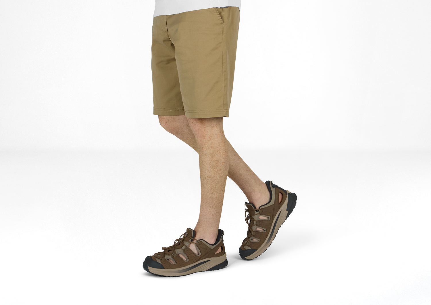 Orthofeet Saturn Hands-Free Brown - lifestyle