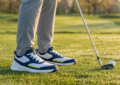 Orthofeet Fairway White/Navy/Lime - view 2