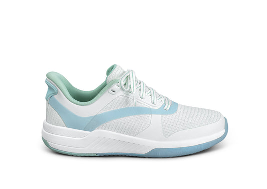 Orthofeet Ace Pickleball White/Blue/Green - hero