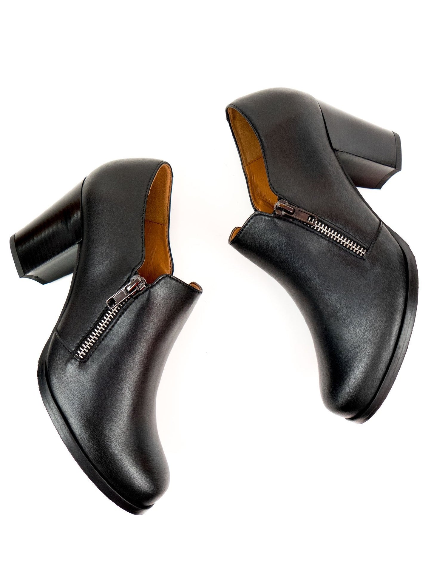 Will's Vegan Zip Heels - Women's