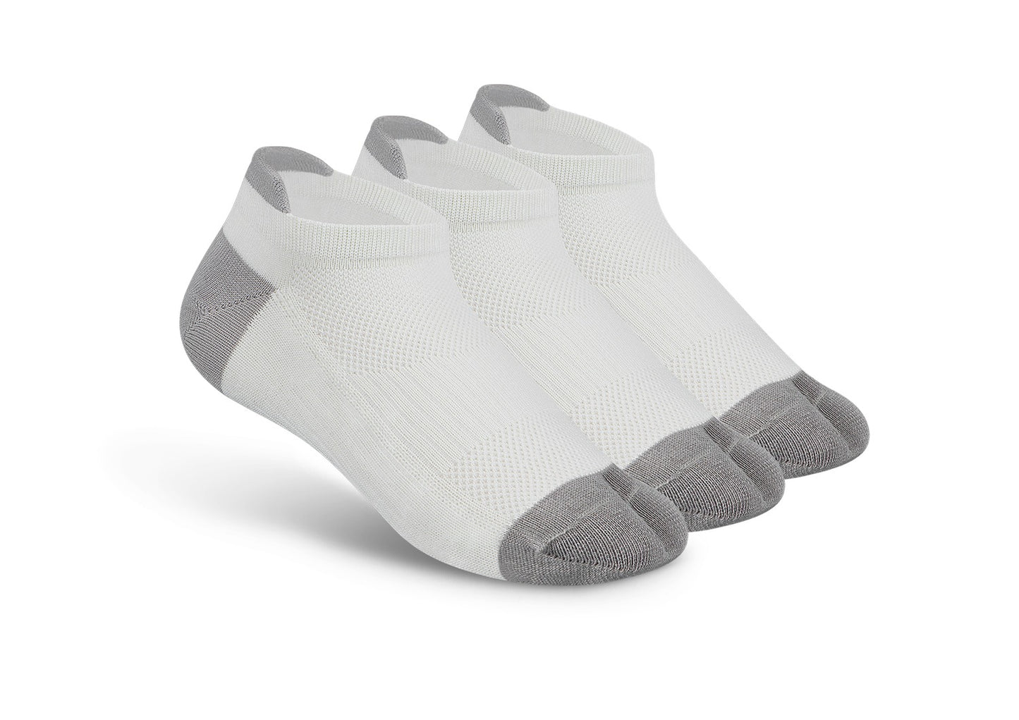Orthofeet White/Light Gray sock