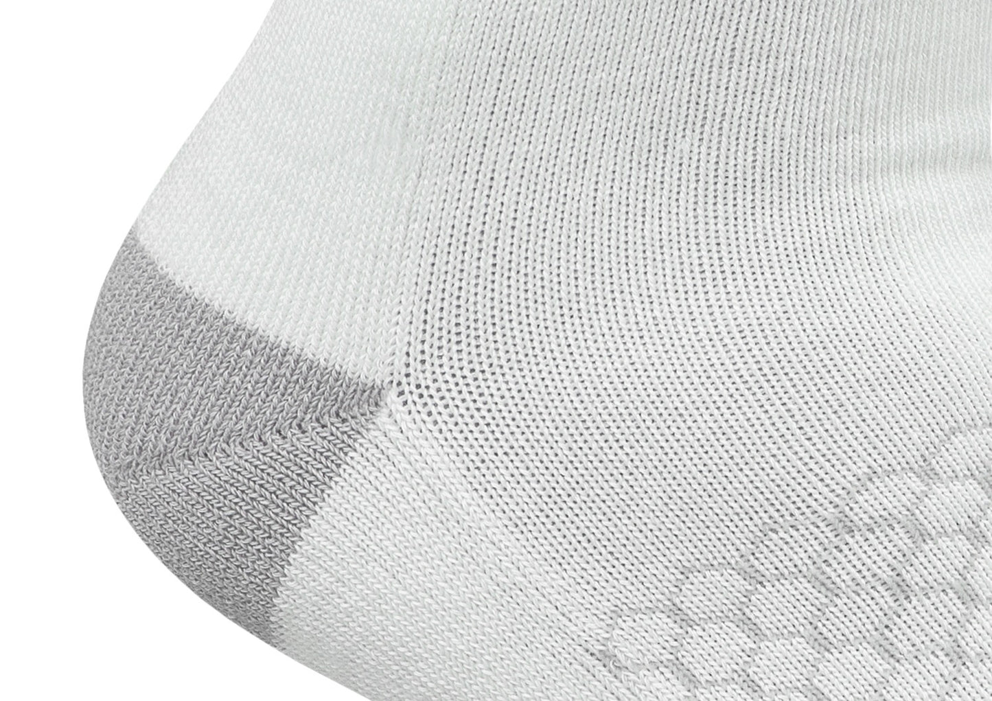 Orthofeet White/Light Gray sock