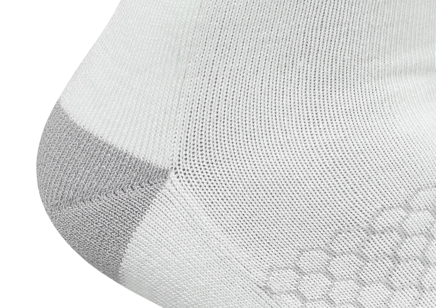 Orthofeet White/Light Gray sock