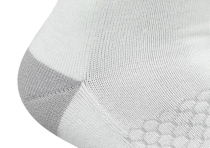 Orthofeet White/Light Gray sock