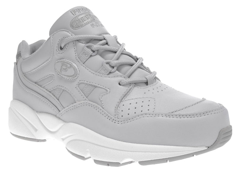 Propet Stability Walker - Women's Walking Shoe White/Grey (WGY)