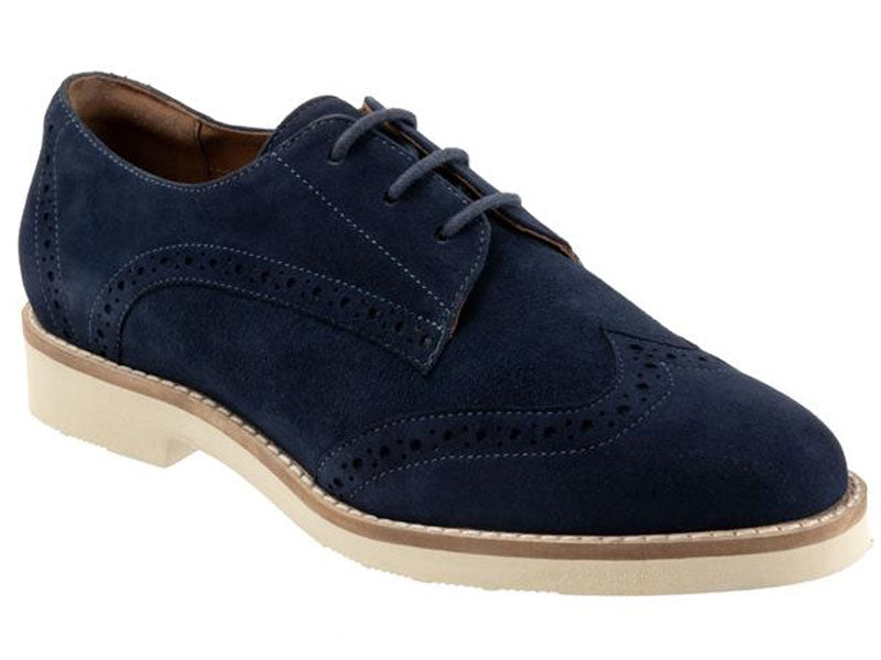 Softwalk Willet - Womens Loafers Navy Suede (403)