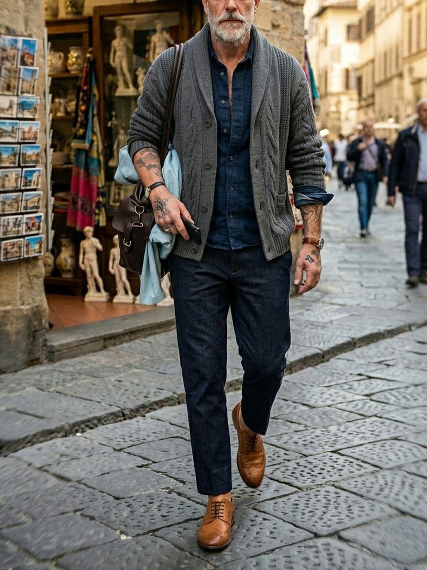 Will's Vegan City Wingtip Brogue Oxfords - Men's