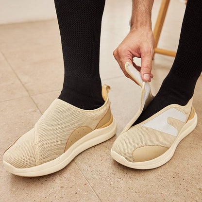 FitVille Men's Easytop Diabetic Shoes