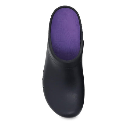 Dansko Kane Clog   Mens Black Molded Top