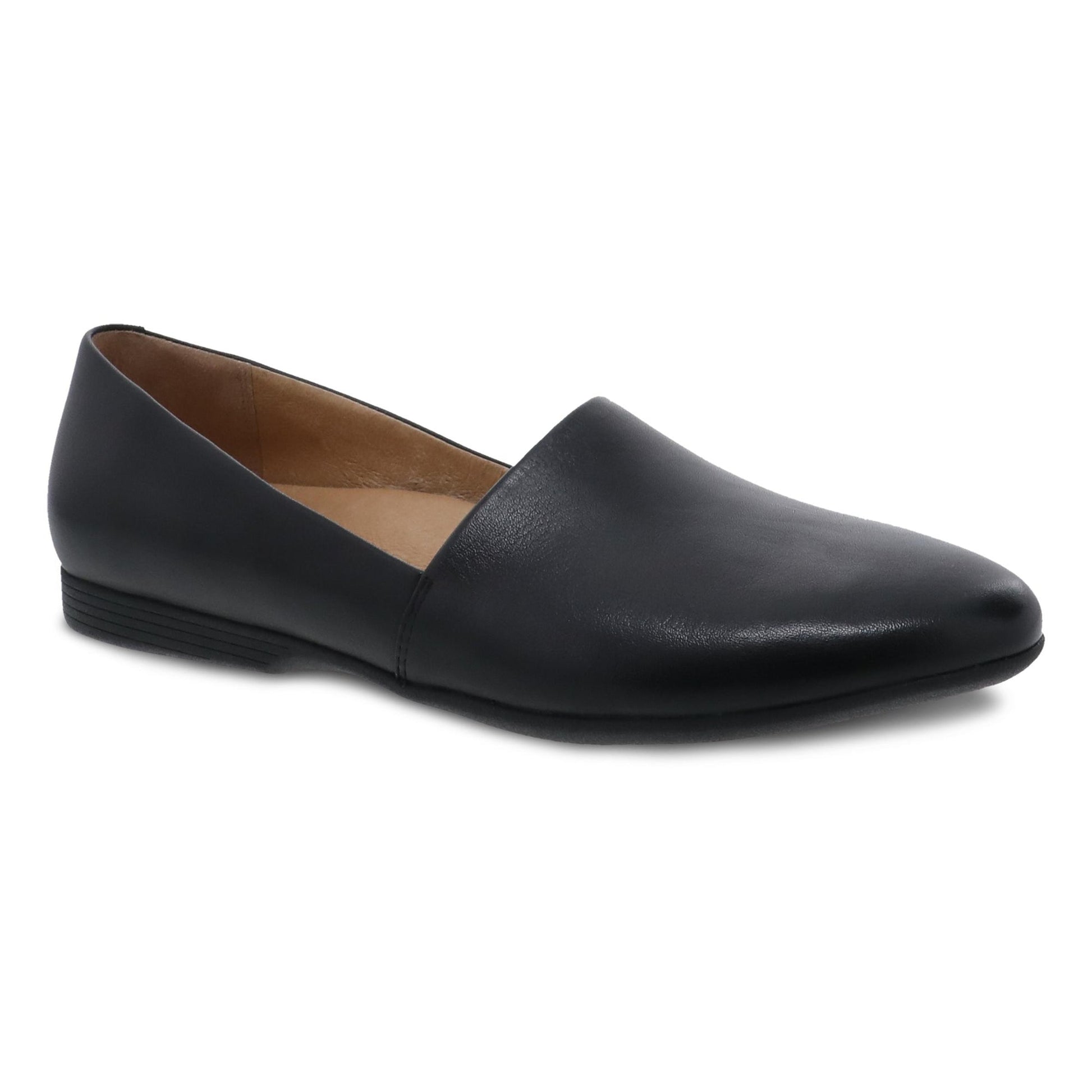 Dansko Larisa Black Milled Nappa Outside