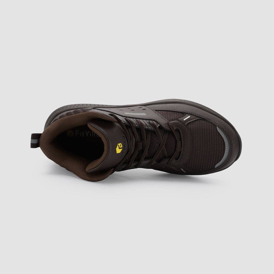 FitVille Men's High-top SteelCore Work Boots