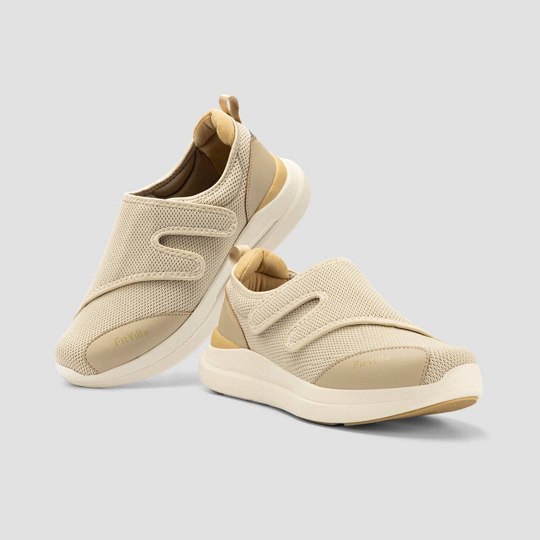 FitVille Men's Easytop Diabetic Shoes