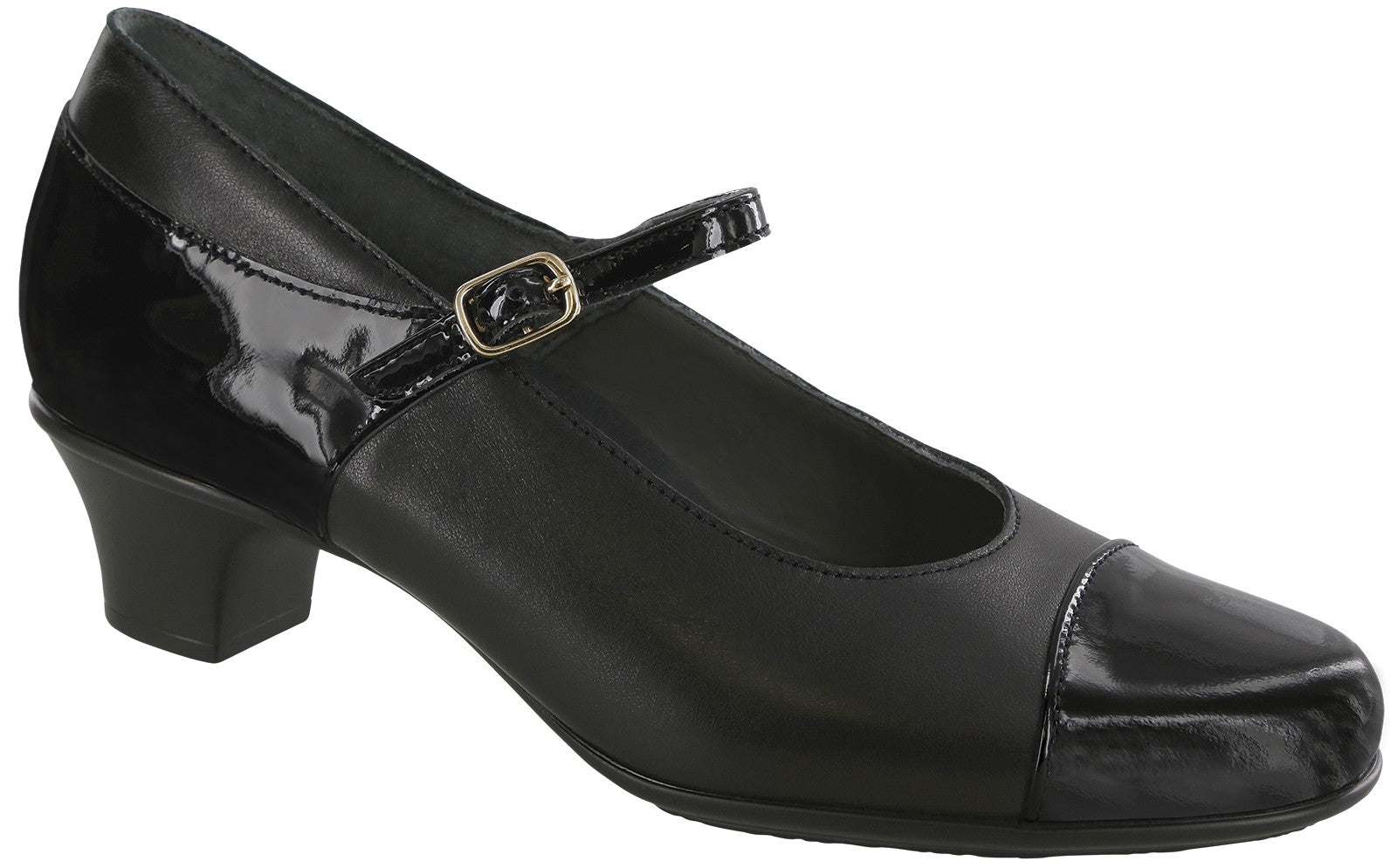 SAS Black / Black Patent