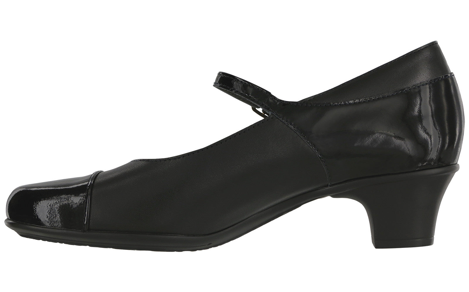 SAS Black / Black Patent
