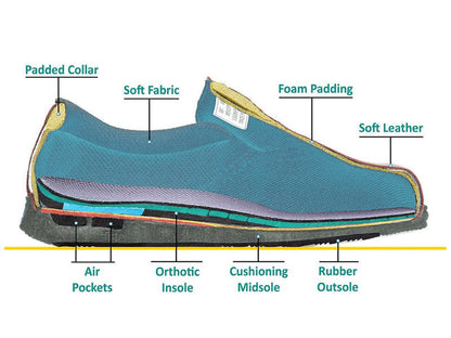 Orthofeet Sorrento - Men's Waterproof Outdoor Shoe