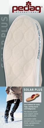 Pedag Viva Winter - Arch Support Insole for Cold Feet
