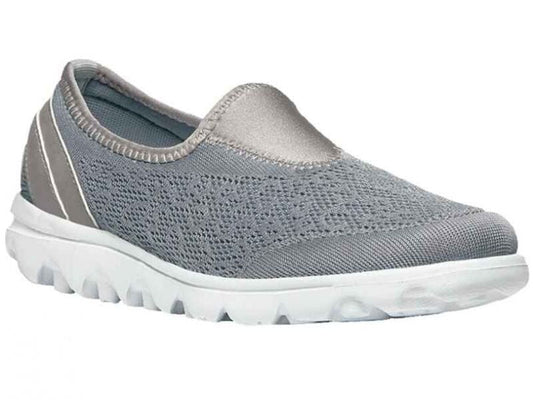 Propet TravelActiv - Women's Slip-On Shoe Silver (sil)