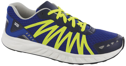 SAS Blue / Neon Yellow