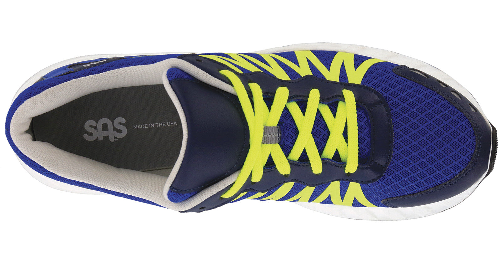 SAS Blue / Neon Yellow