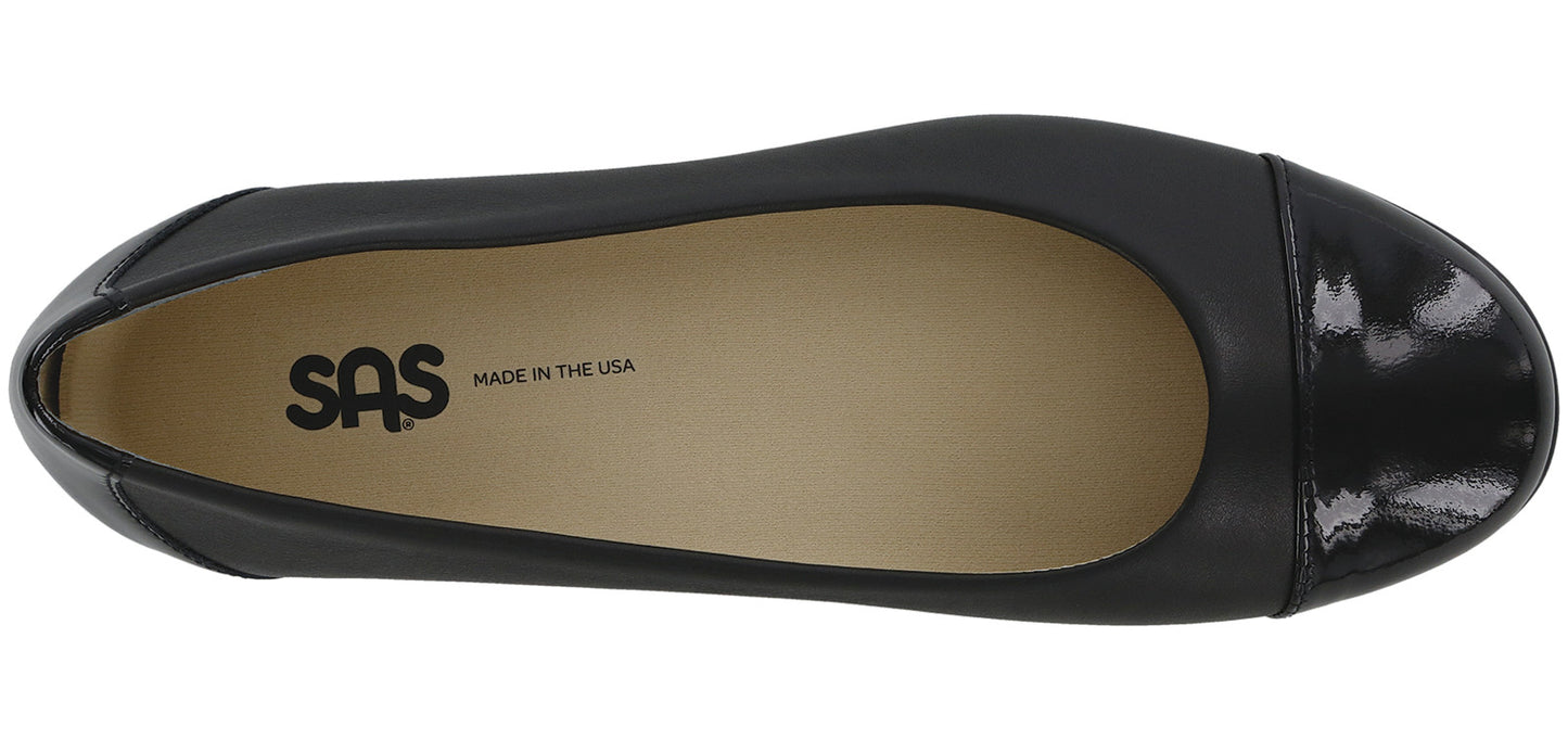 SAS Black / Black Patent