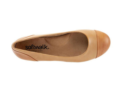 Softwalk Sonoma Cap Toe - Women's Flat